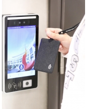 HKUST Leather Badge Holder